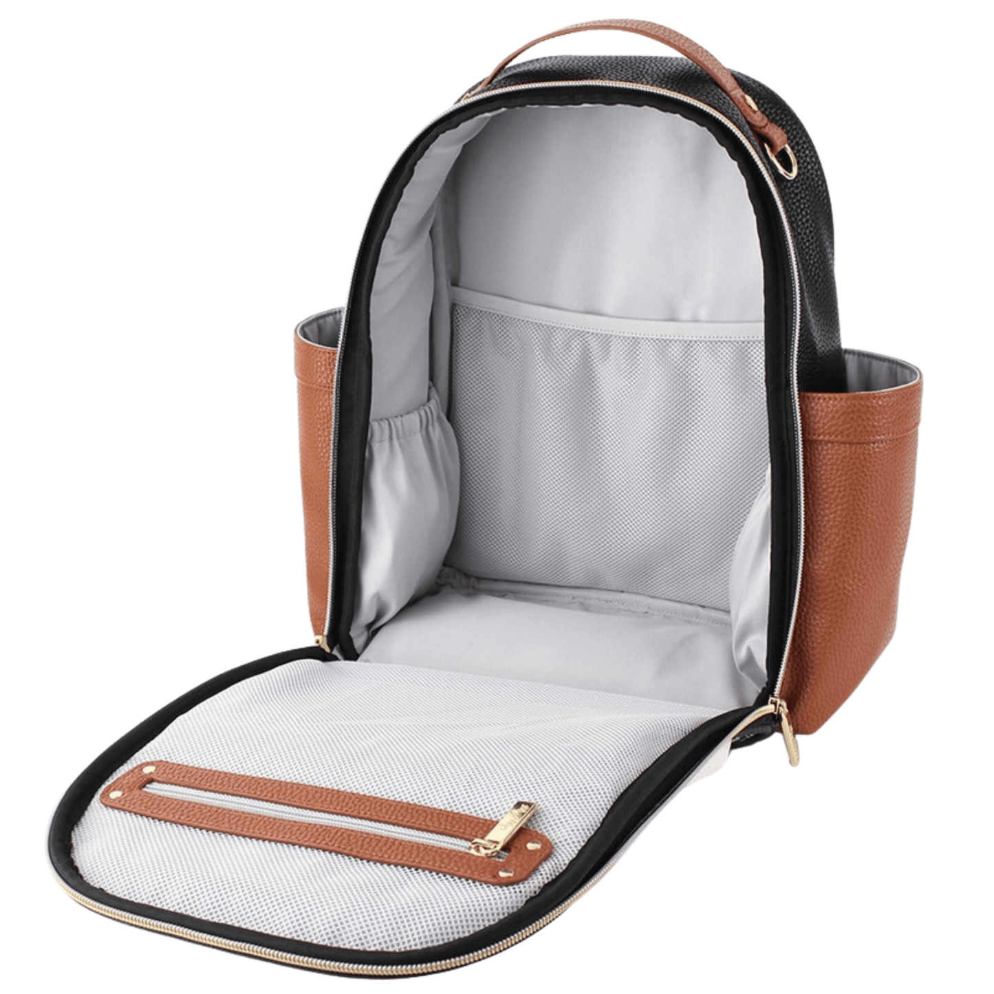Itzy Ritzy Diaper Bags- Coffee and Cream Mini Diaper Bag Backpack