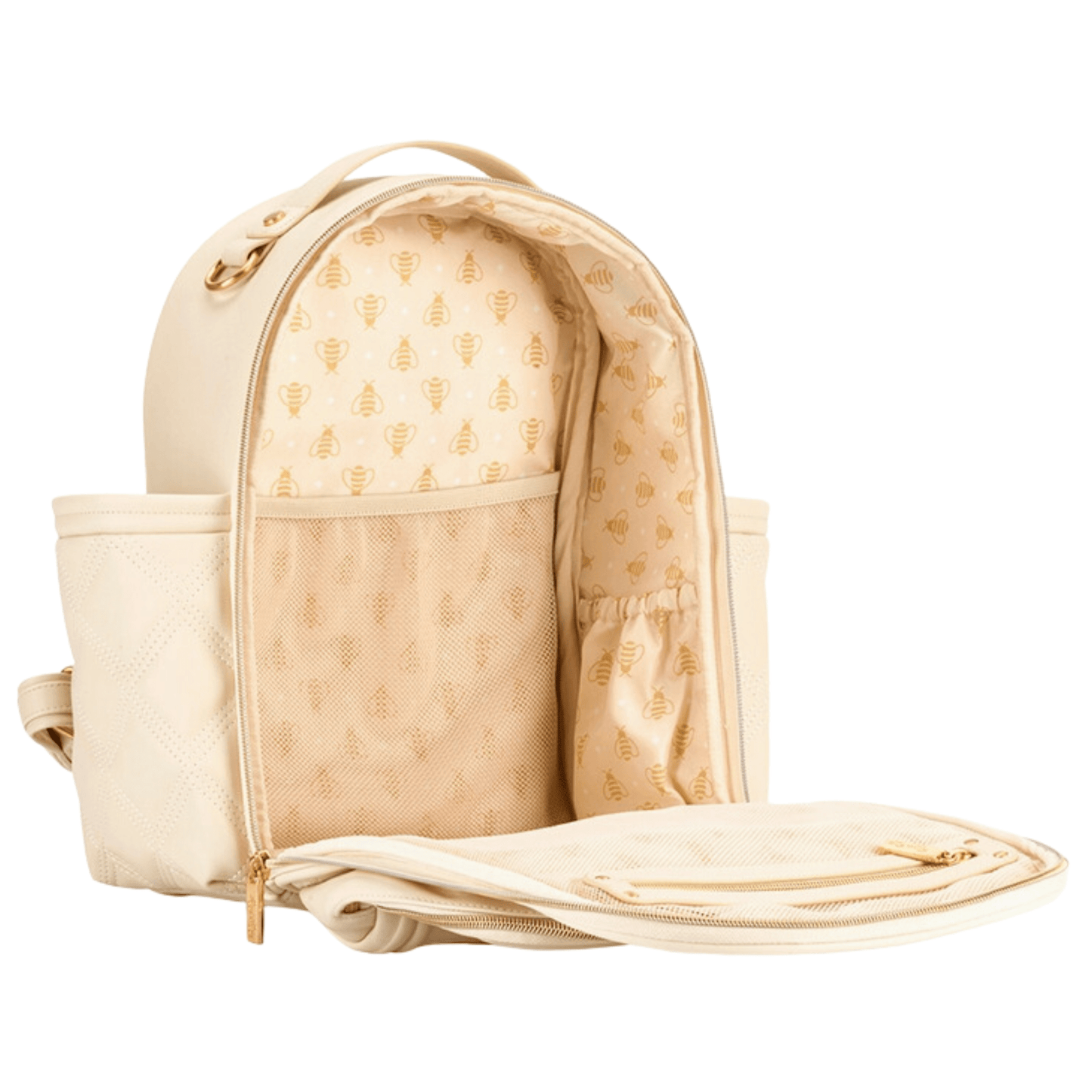 Itzy Ritzy Milk & Honey Mini Diaper Bag Backpack
