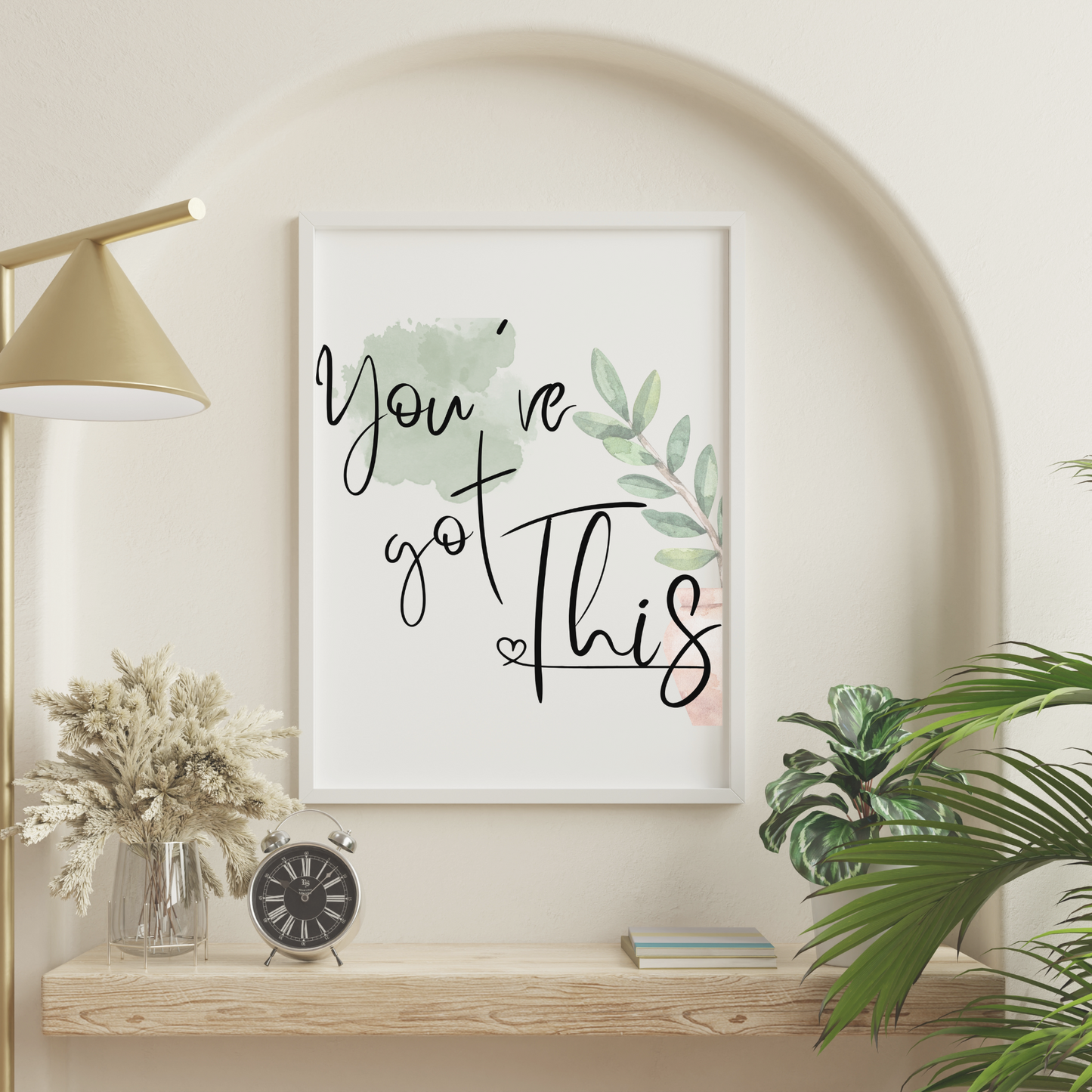 Affirmations for Women Wallpapers & Printables Bundle- "You Got This" Job Promotion Affirmation