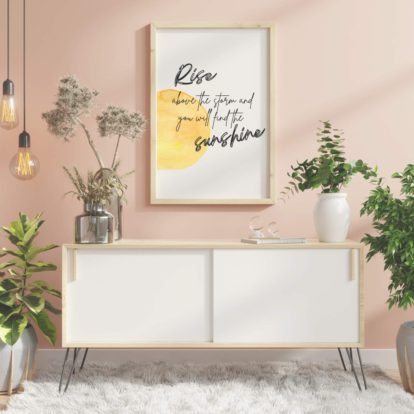 Rise and Shine Sunshine Self Care Affirmations Bundle