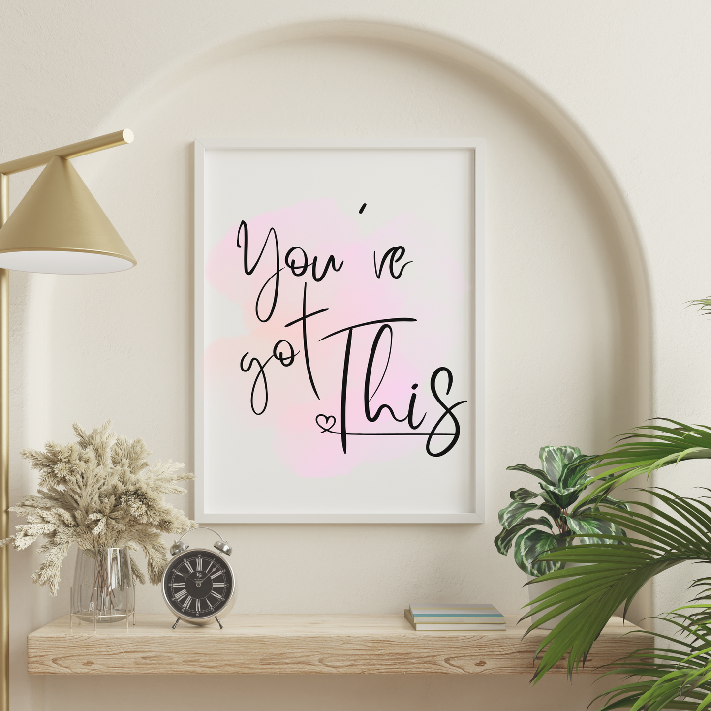 You Got This Watercolor Self Care Affirmation Bundle
