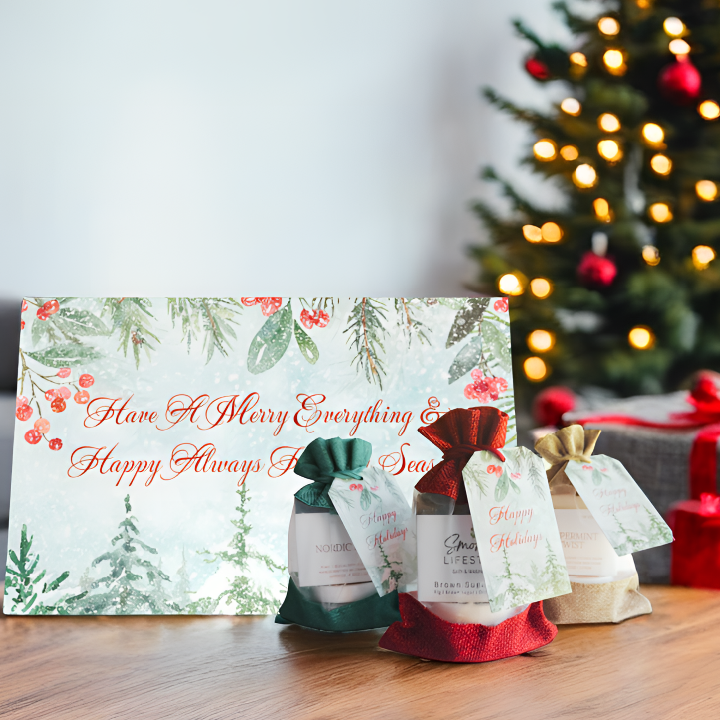 Holiday Besties Natural Soap Trio Bundle