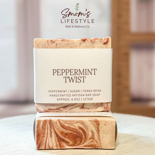Peppermint Twist Natural Soap