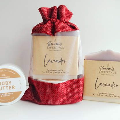 Natural Soap & Body Butter Holiday Bundles