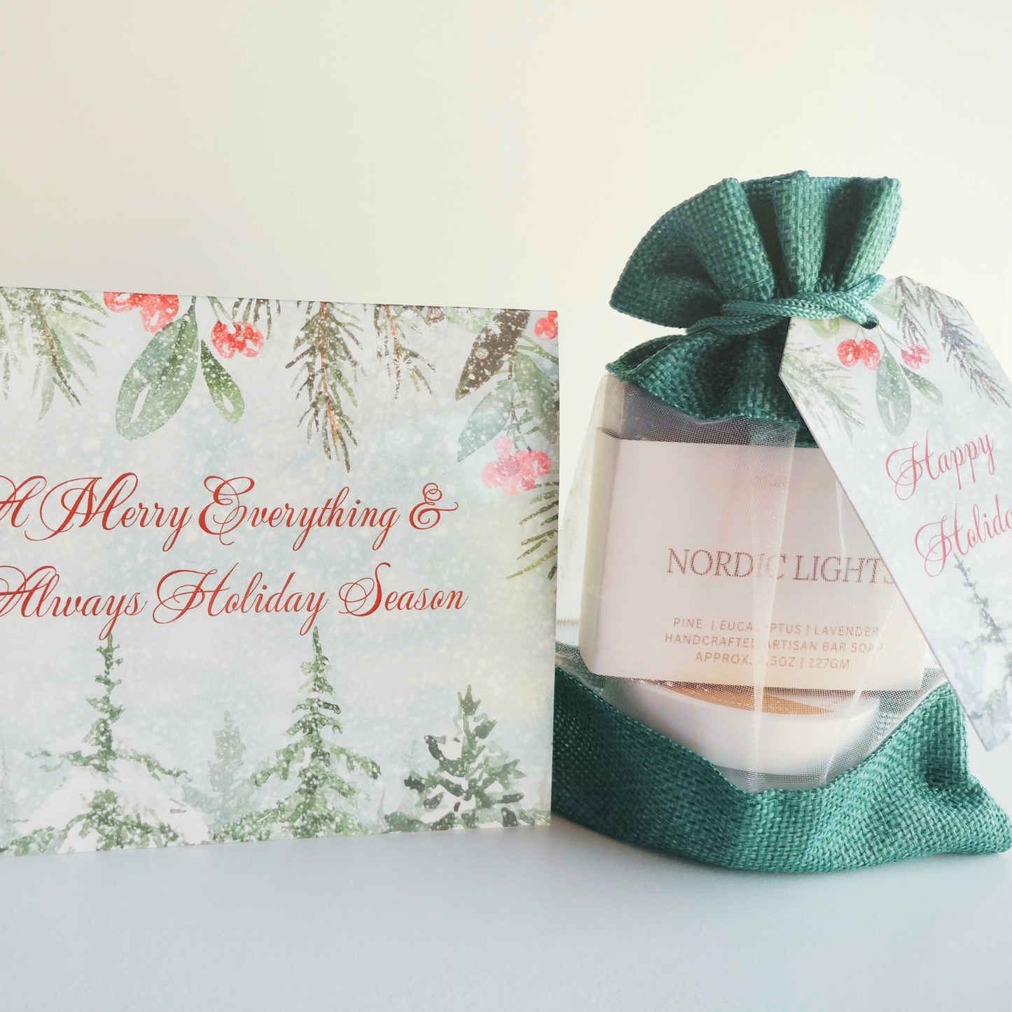 Holiday Besties Natural Soap Trio Bundle