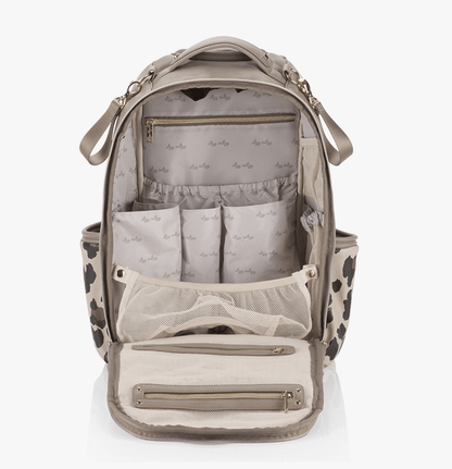 Itzy Ritzy Boss Plus Backpack Diaper Bags Leopard