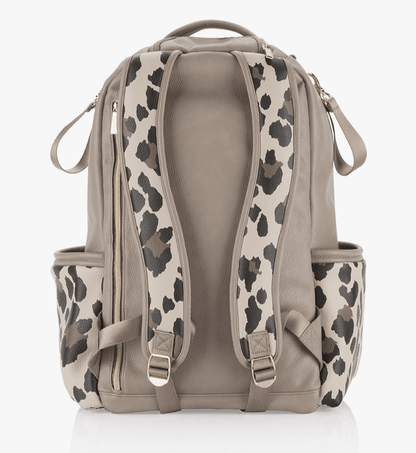 Itzy Ritzy Boss Plus Backpack Diaper Bags Leopard