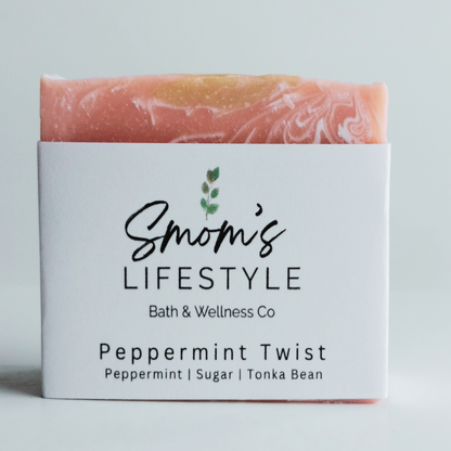 Peppermint Twist Natural Soap