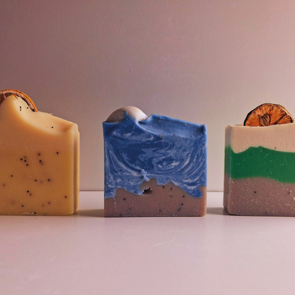 Summer Citrus & Coast Artisan Soap Bundle