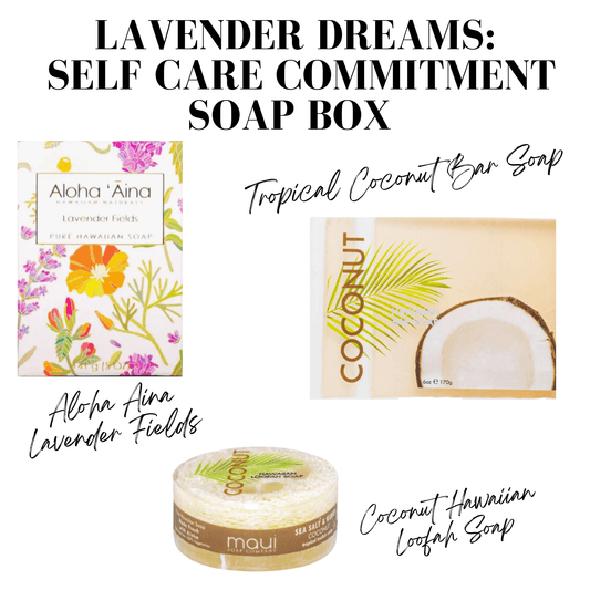 Lavender Dreams: Self Care Commitment Natural Soap Set