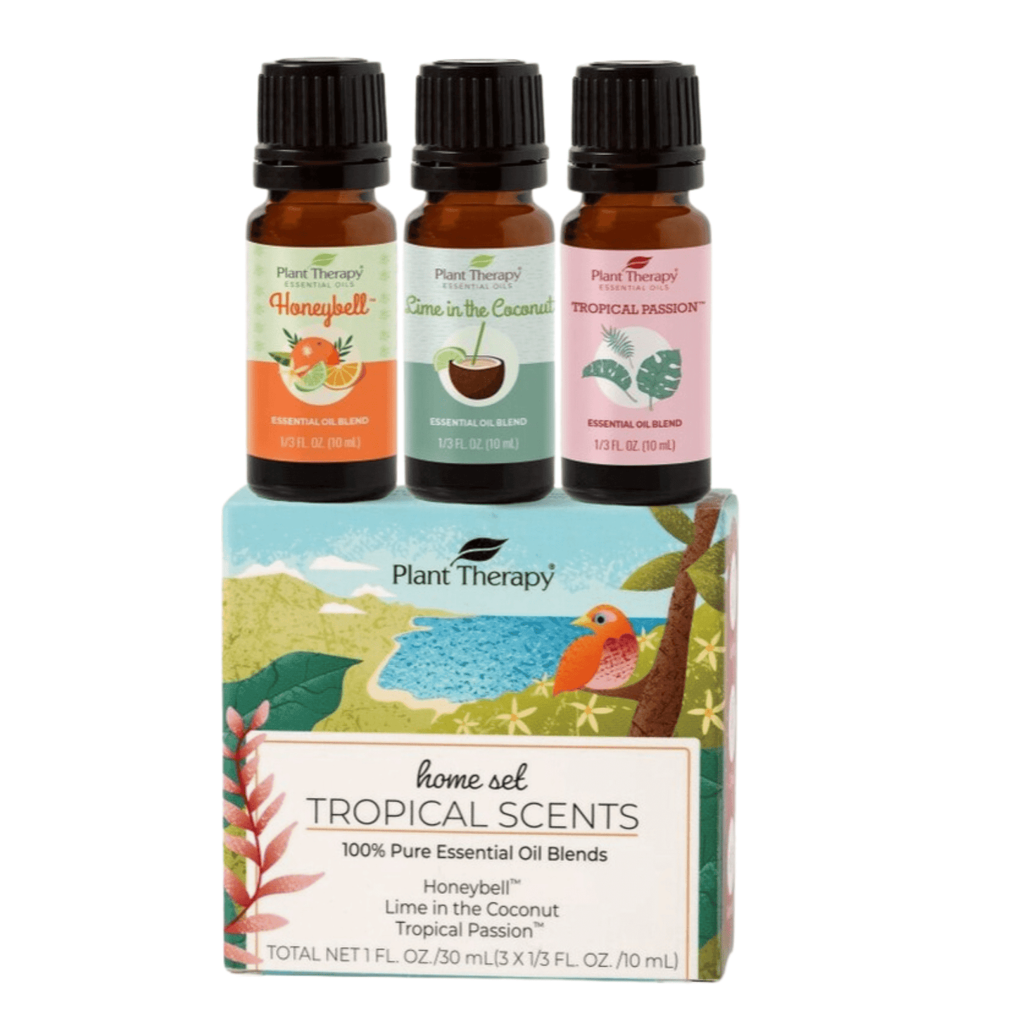 Plant Therapy Essential Oils Tropical Scents Home Set