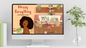 Melanin Holidays Boho Laptop Wallpaper ONLY Merry Everything and Happy Always
